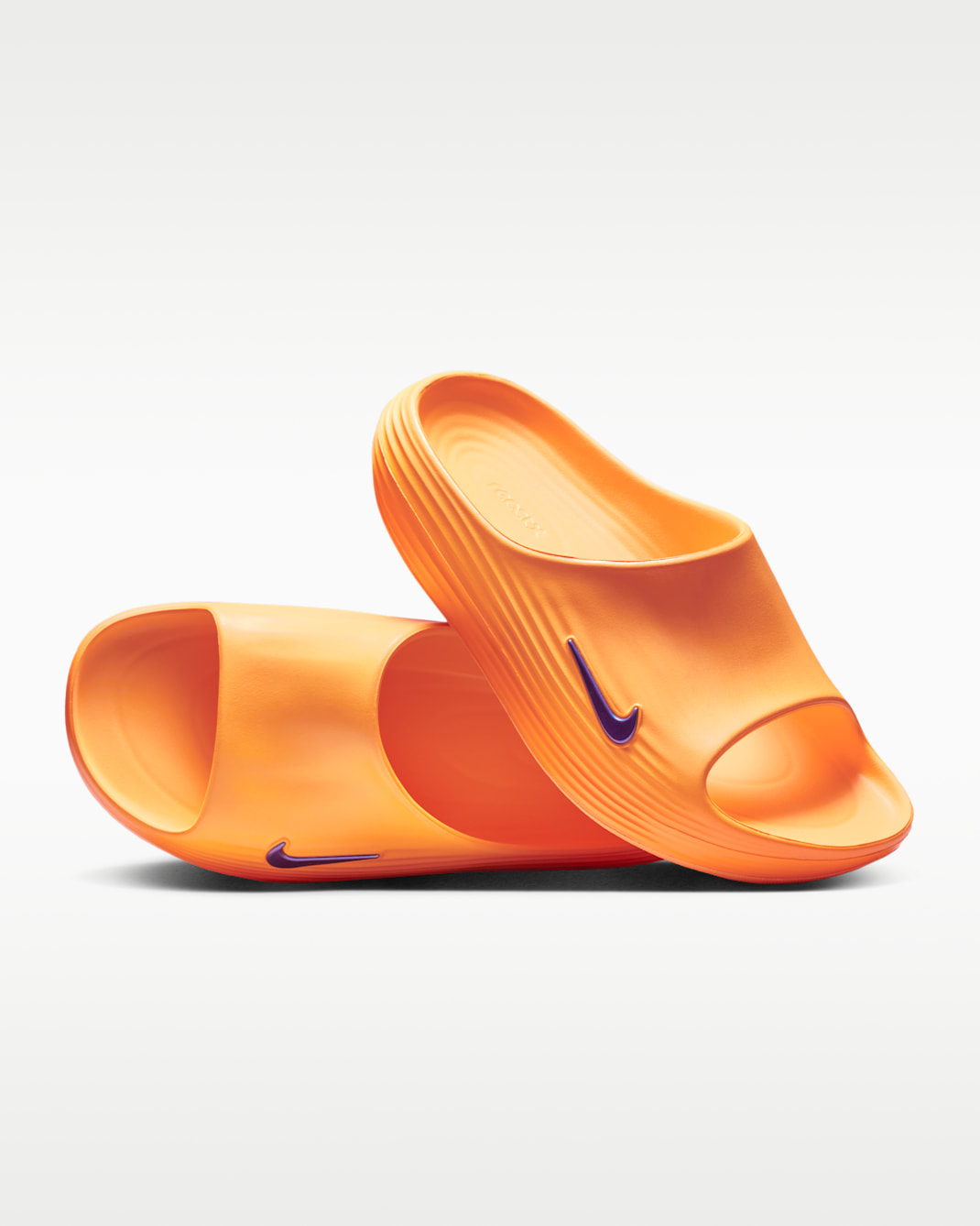 Nike ReactX Rejuven8 Men's Slides - Citron Pulse/Laser Orange/Volt Ice