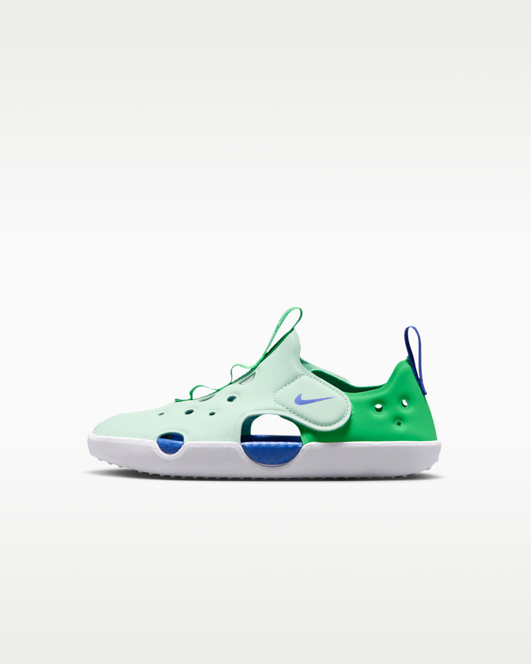 Nike Sunray Protect 4 Younger Kids' Sandals - Arctic Green/Green Spark/White/Racer Blue
