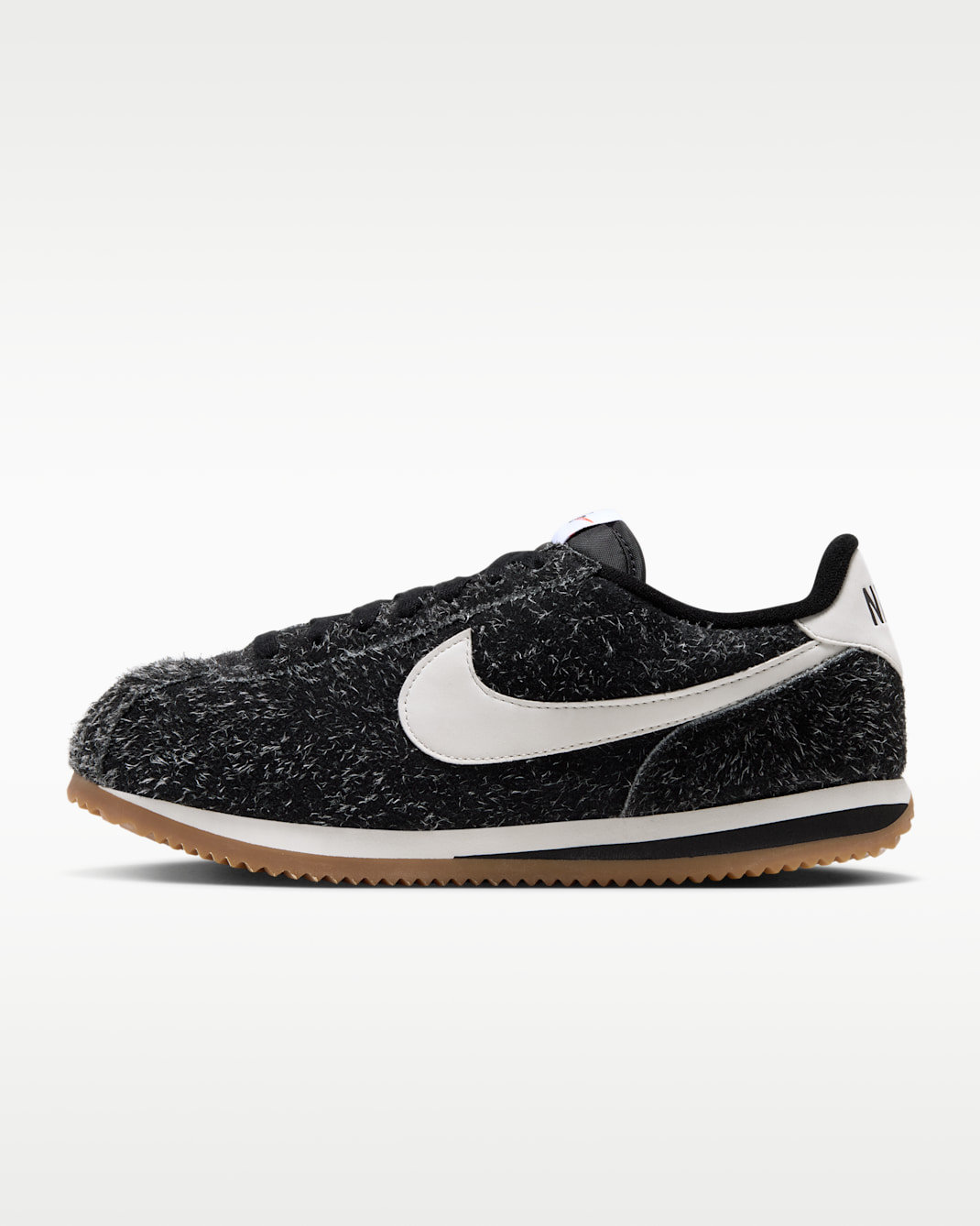 Nike Cortez Suede Women's Shoes - Black/Gum Light Brown/Sail