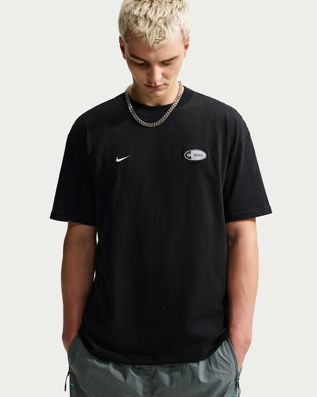 Nike Sportswear Men's T-Shirt - Black/Cool Grey