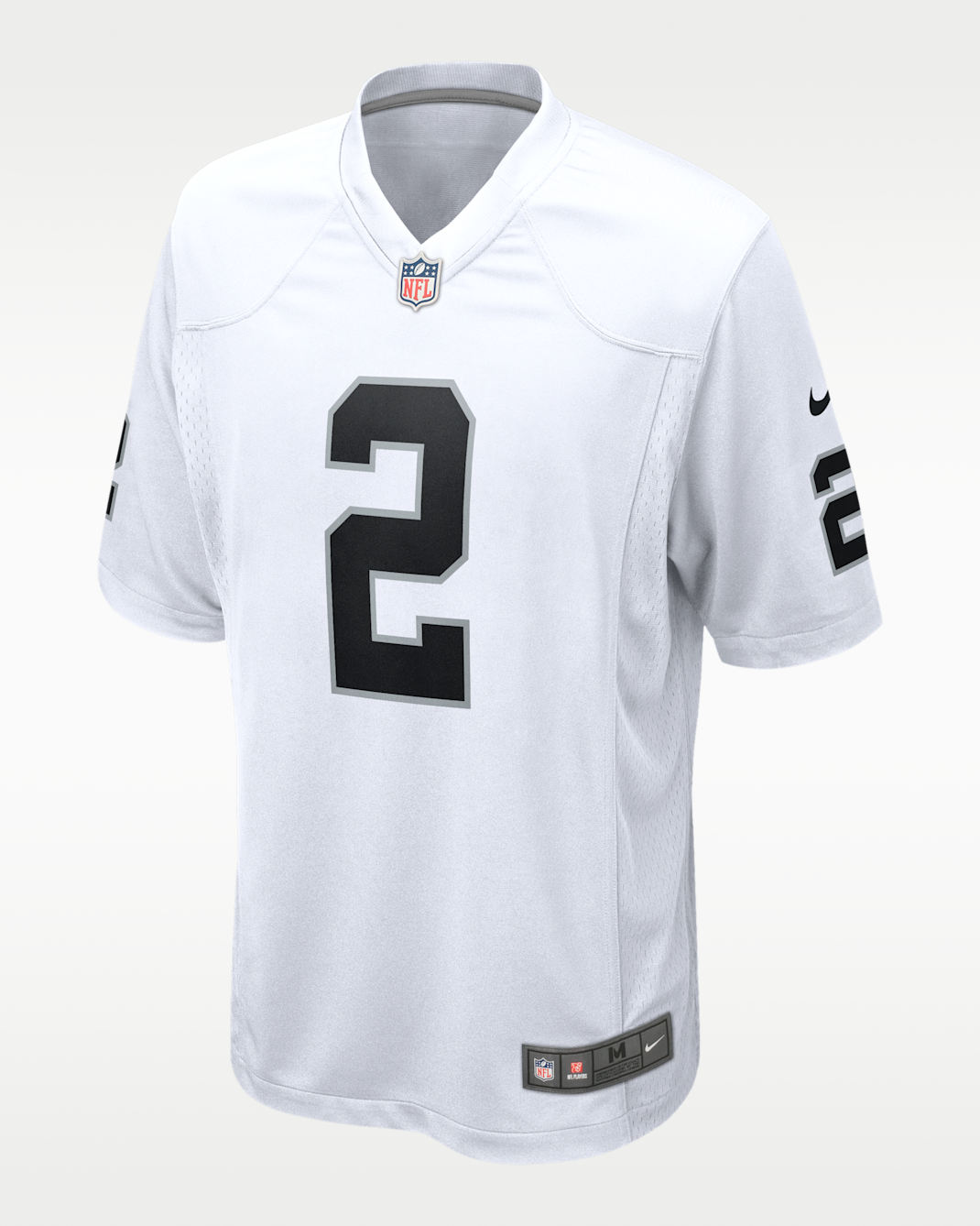 Jersey Nike de la NFL Game para hombre Ashton Jeanty Las Vegas Raiders 2025 NFL Draft First Round Pick - Blanco