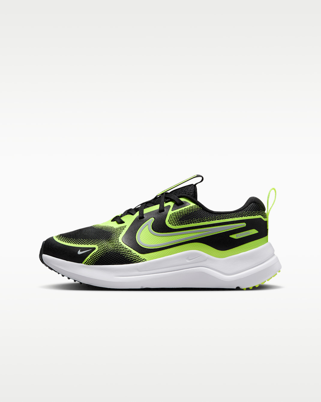 Chaussure de running sur route Nike Cosmic Runner pour ado - Noir/Volt/Wolf Grey