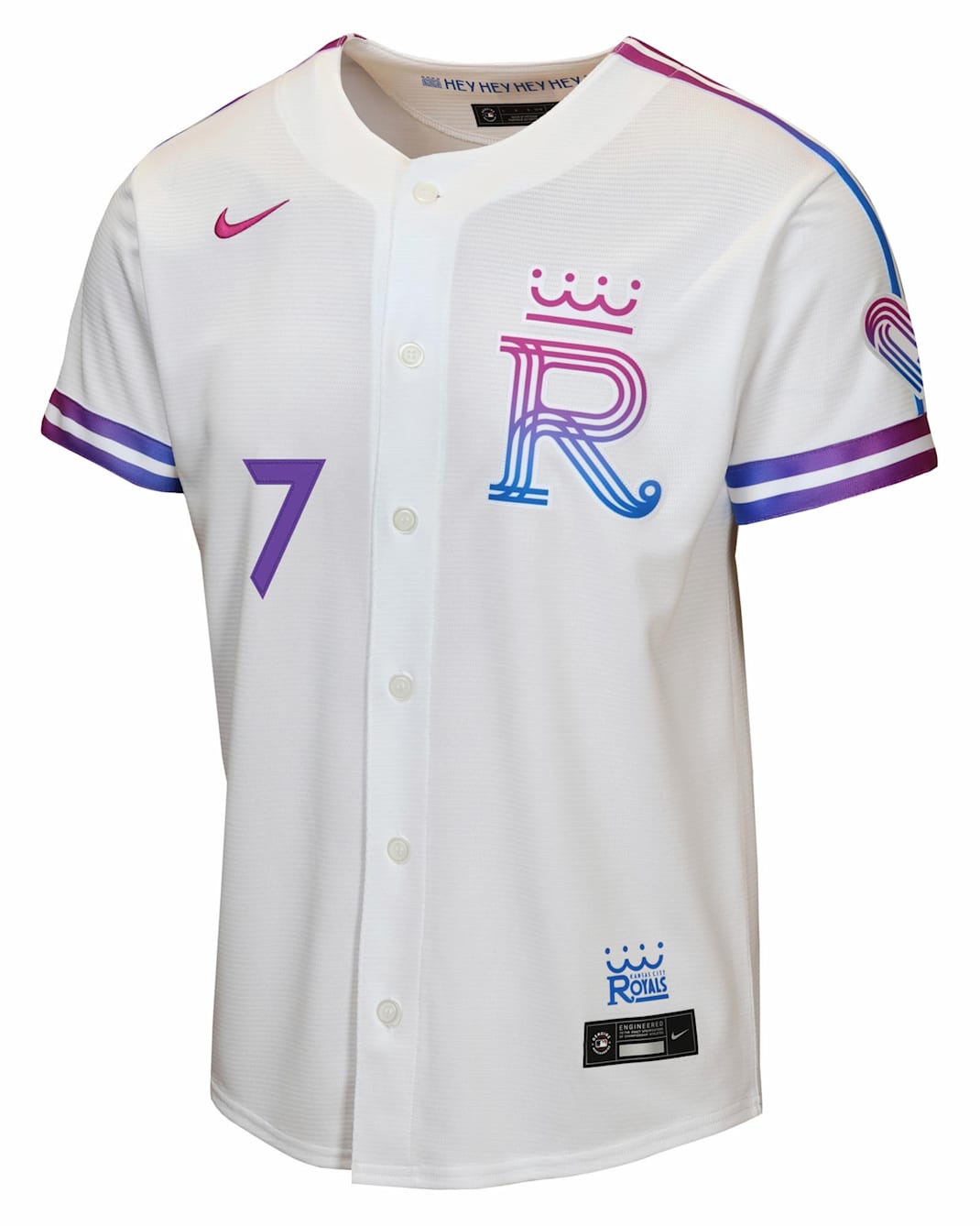 Bobby Witt Jr. Kansas City Royals City Connect Big Kid's Nike MLB Stadium Jersey - White