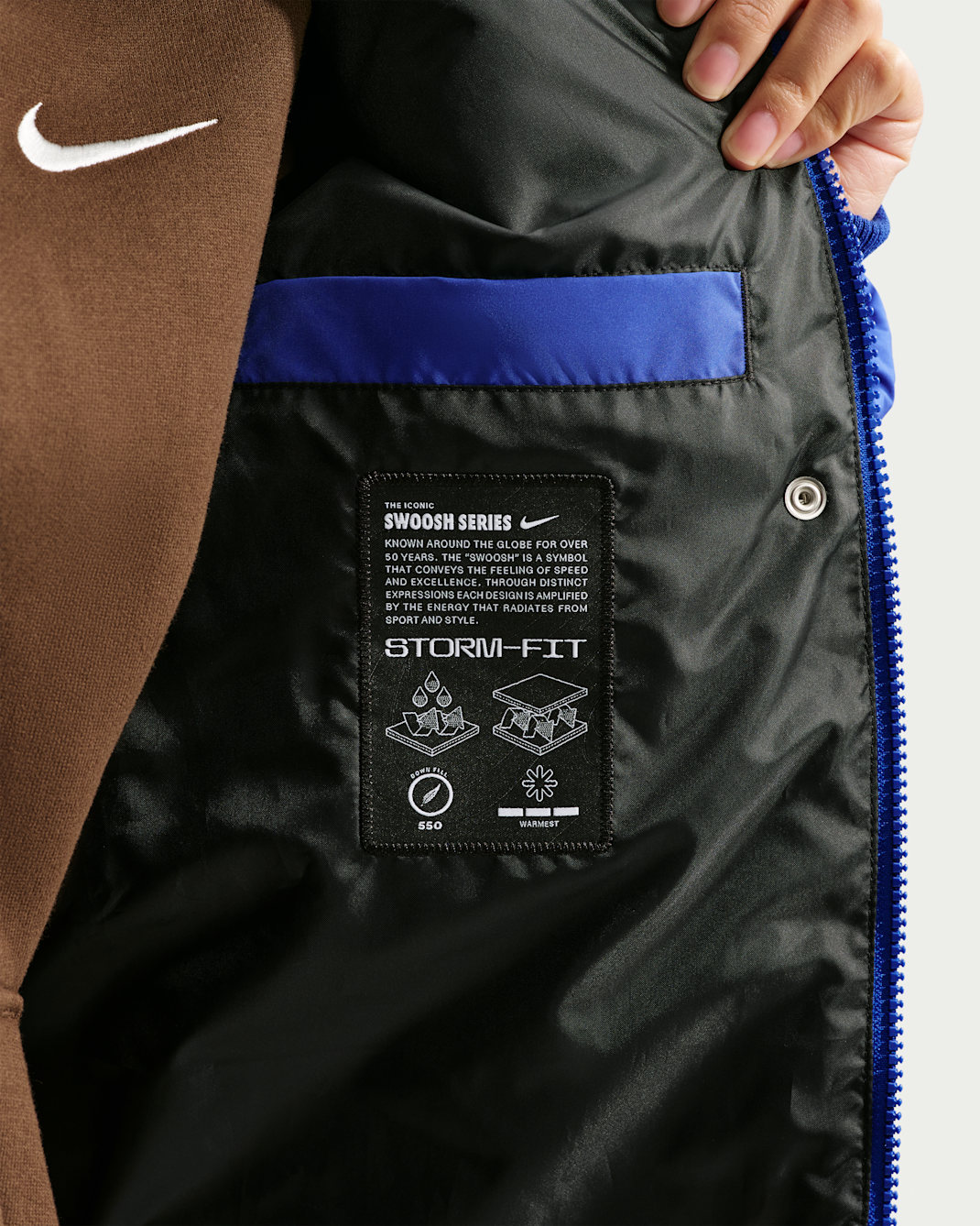 Nike Sportswear Swoosh Series Women's Loose Storm-FIT Hooded Down Parka