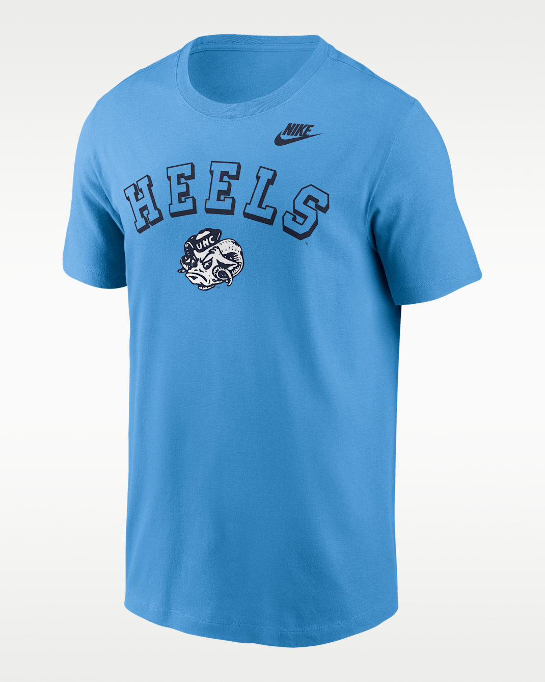 Playera universitaria Nike para hombre North Carolina Legacy Nickname - Azul claro