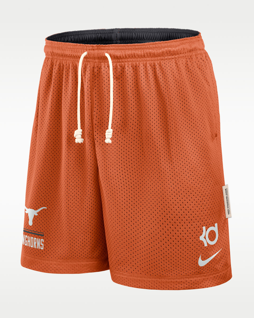 Texas Courtside Men's Nike Dri-FIT College Reversible Shorts - Team Orange/Grey
