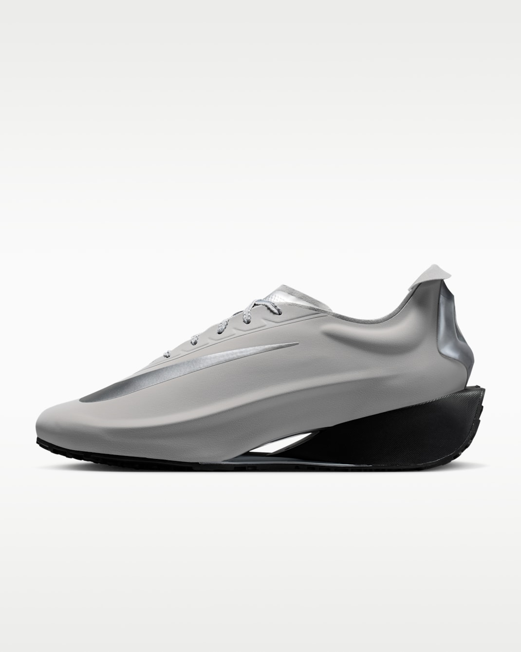 Sko Nike First Sight Noir för kvinnor - Flat Silver/Svart/Metallic Silver