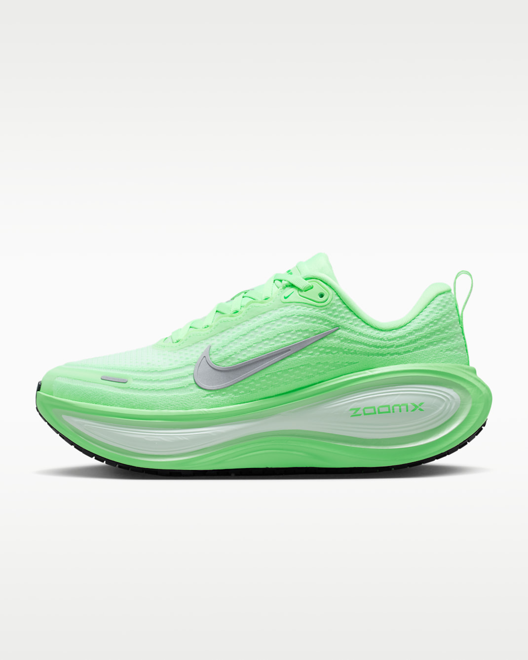 Nike Vomero Plus női országúti futócipő - Fehér/Illusion Green/Cucumber Calm/Metallic Silver