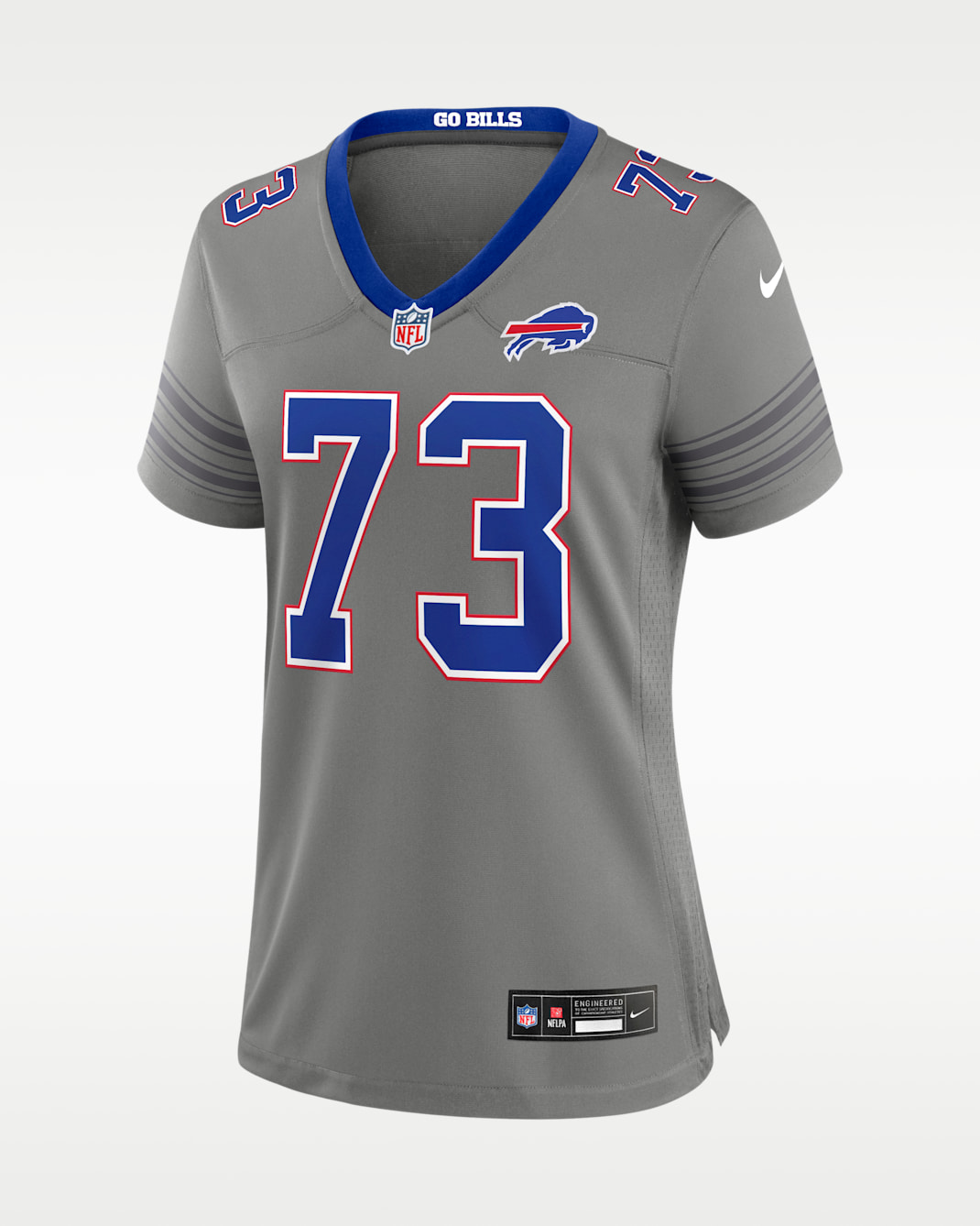 Dion Dawkins Buffalo Bills Women's Nike NFL Game Jersey - Grey