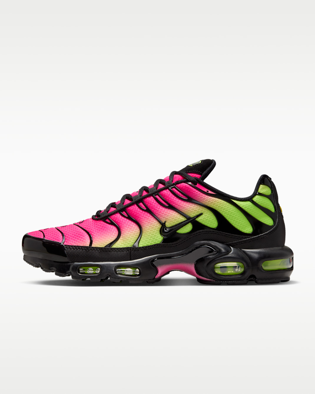 Nike Air Max Plus Schuh (Herren) - Schwarz/Hyper Pink/Volt/Schwarz