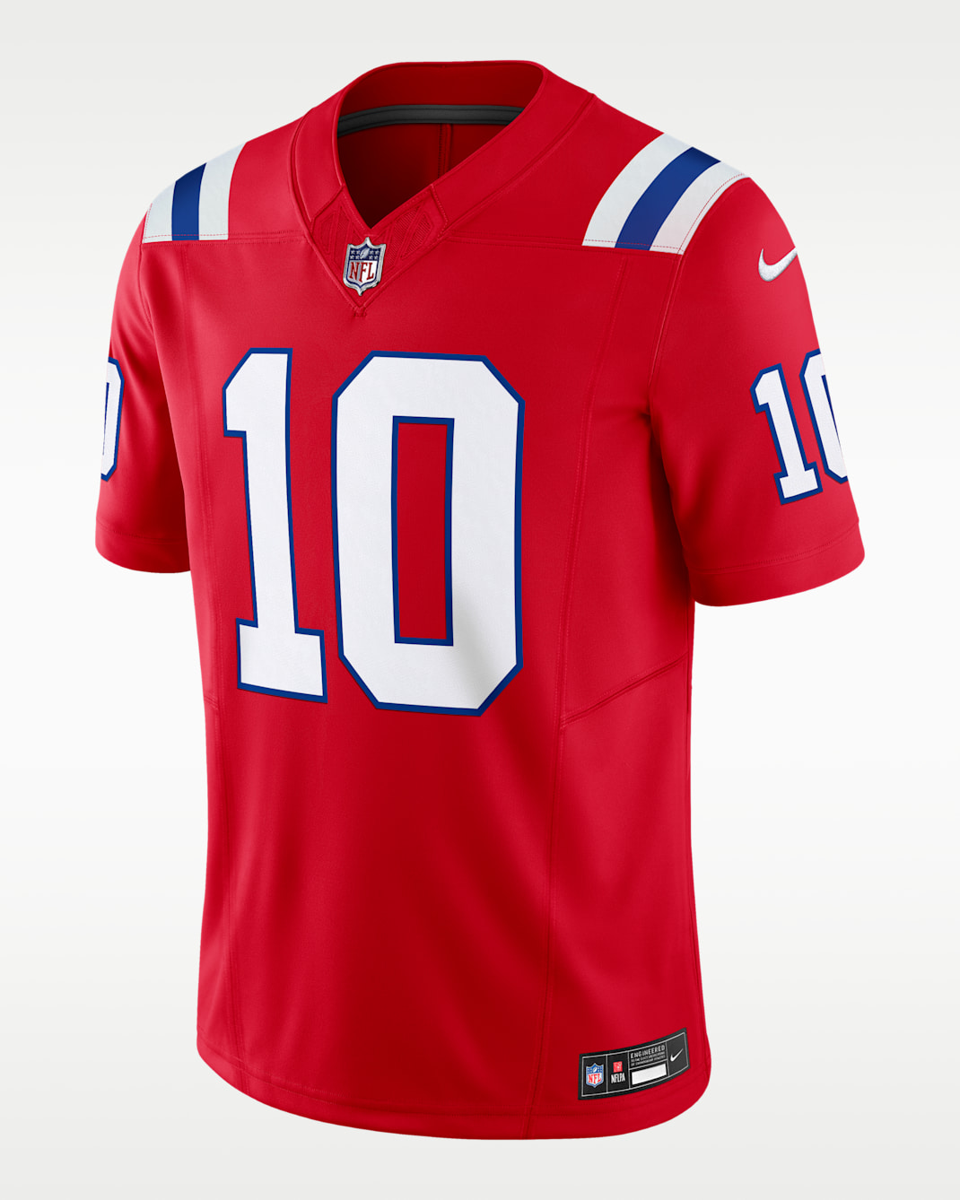 Drake Maye New England Patriots Men's Nike Dri-FIT NFL Limited Jersey - Red