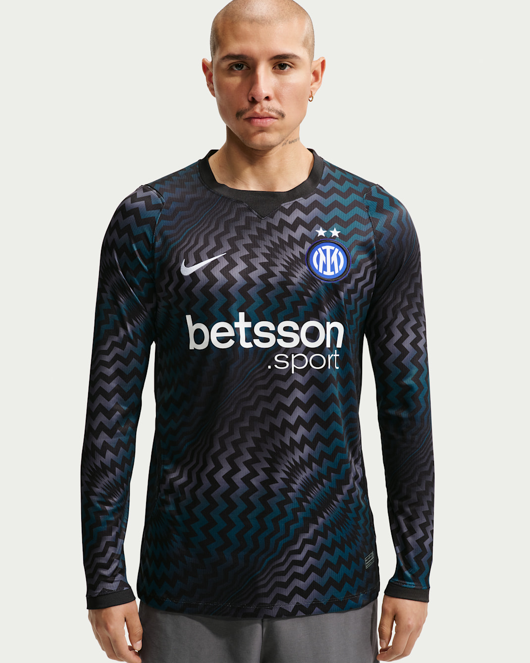 Maillot de foot Replica Nike Dri-FIT Inter Milan 2026/27 Stadium Gardien de but pour homme - Noir/Blanc