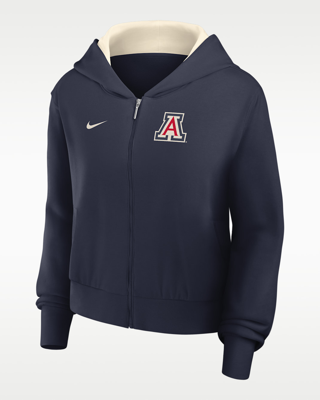 Arizona Mantra Women's Nike College Full-Zip Hoodie - Navy