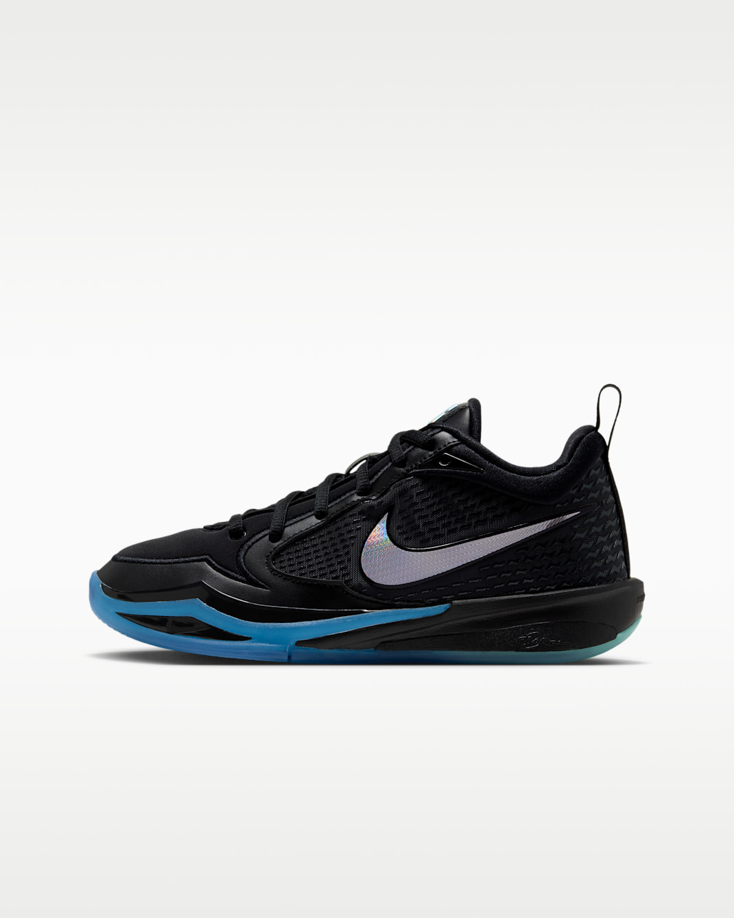 Sabrina 4 SE "Nike Nights" Big Kids' Basketball Shoes - Black/Blue Glow/Light Aqua/Multi-Color