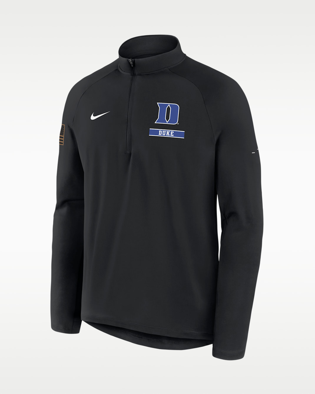 Duke 2026 Military Appreciation Stride Men's Nike Dri-FIT College 1/2-Zip Long-Sleeve Top