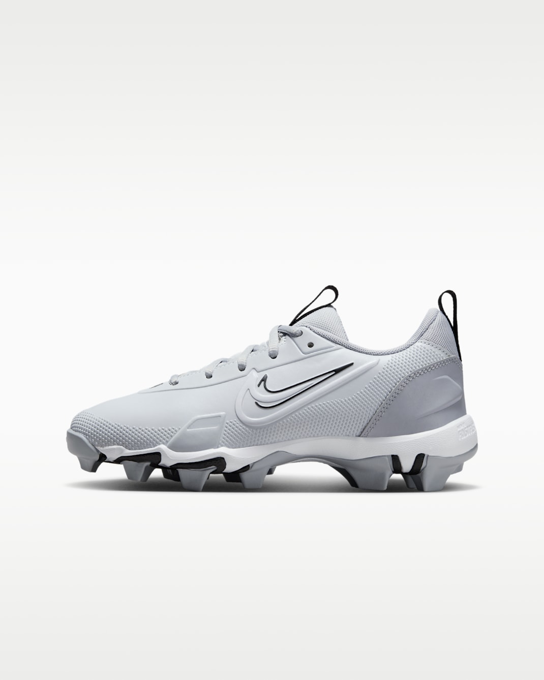 Nike Force Trout 9 Keystone Big Kids' Baseball Cleats - Pure Platinum/Wolf Grey/Black/White