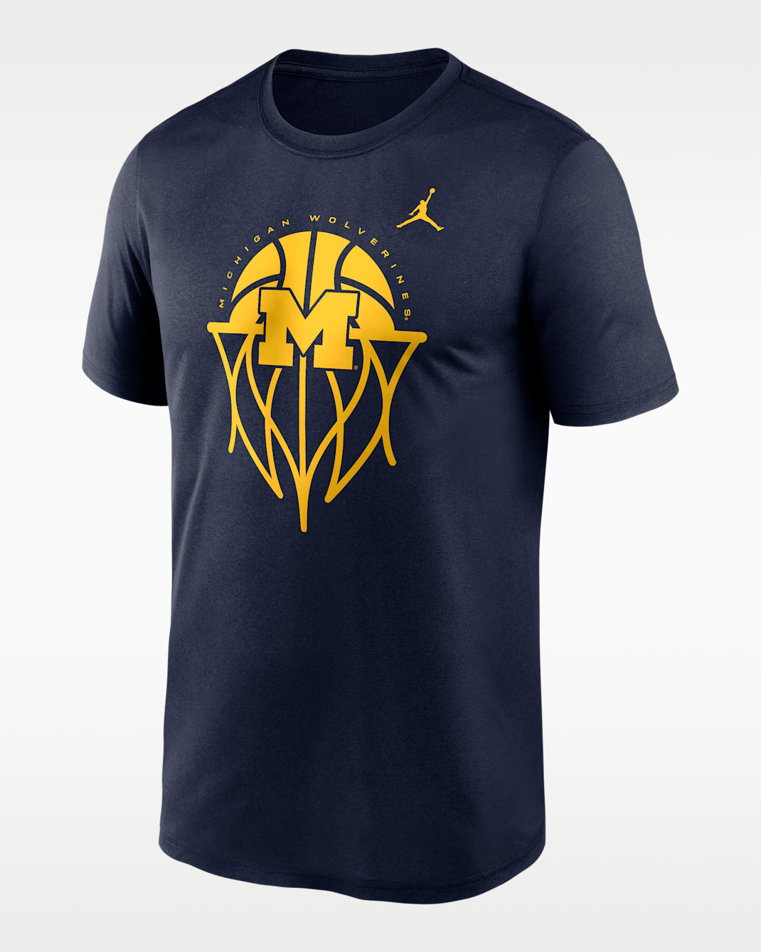 Michigan Legend Basketball Icon Men's Nike Dri-FIT College T-Shirt - Navy