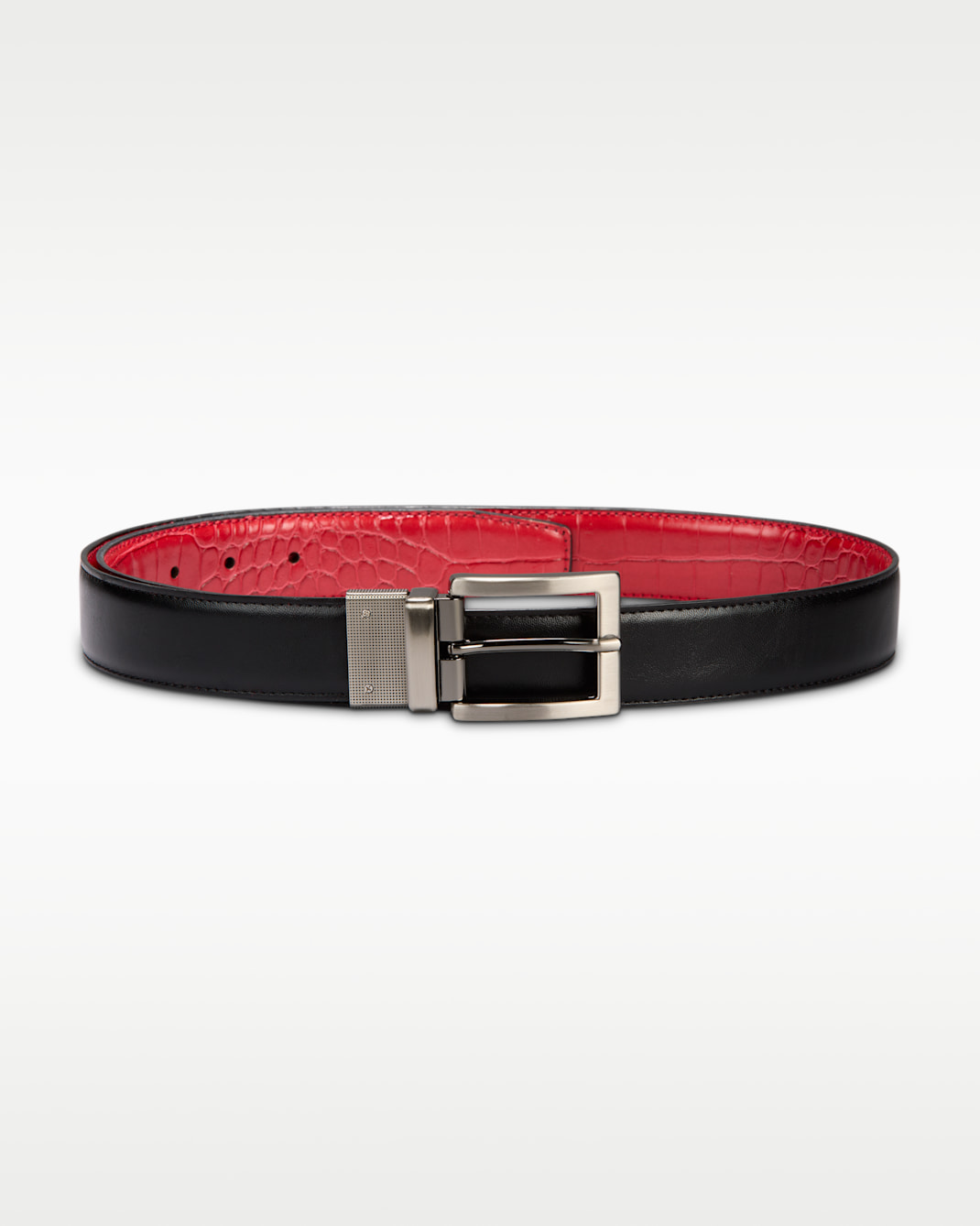 Cinturón reversible Crocodile Nike - Rojo