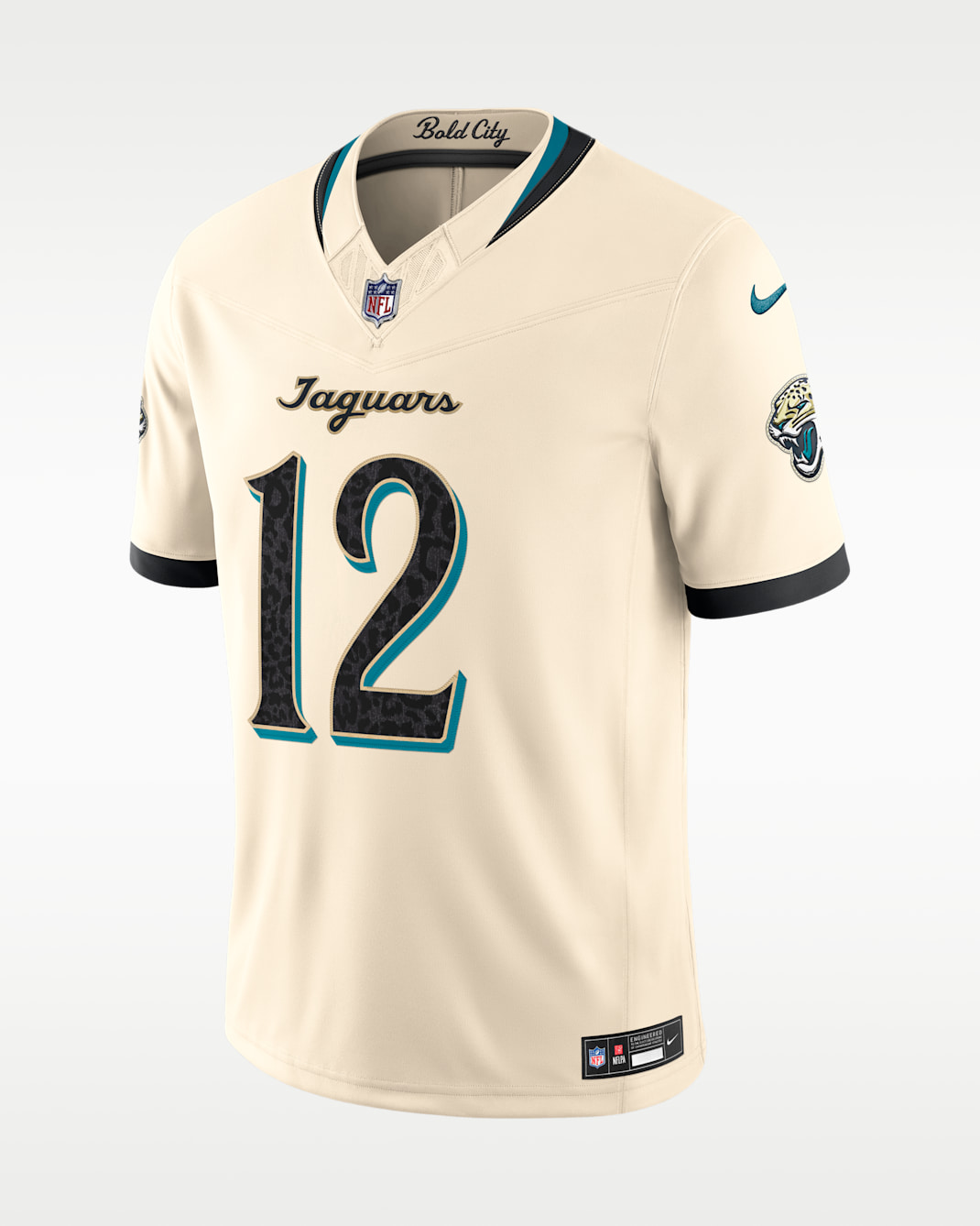Travis Hunter Jacksonville Jaguars Rivalries Collection Men's Nike Dri-FIT NFL Limited Jersey - Natural