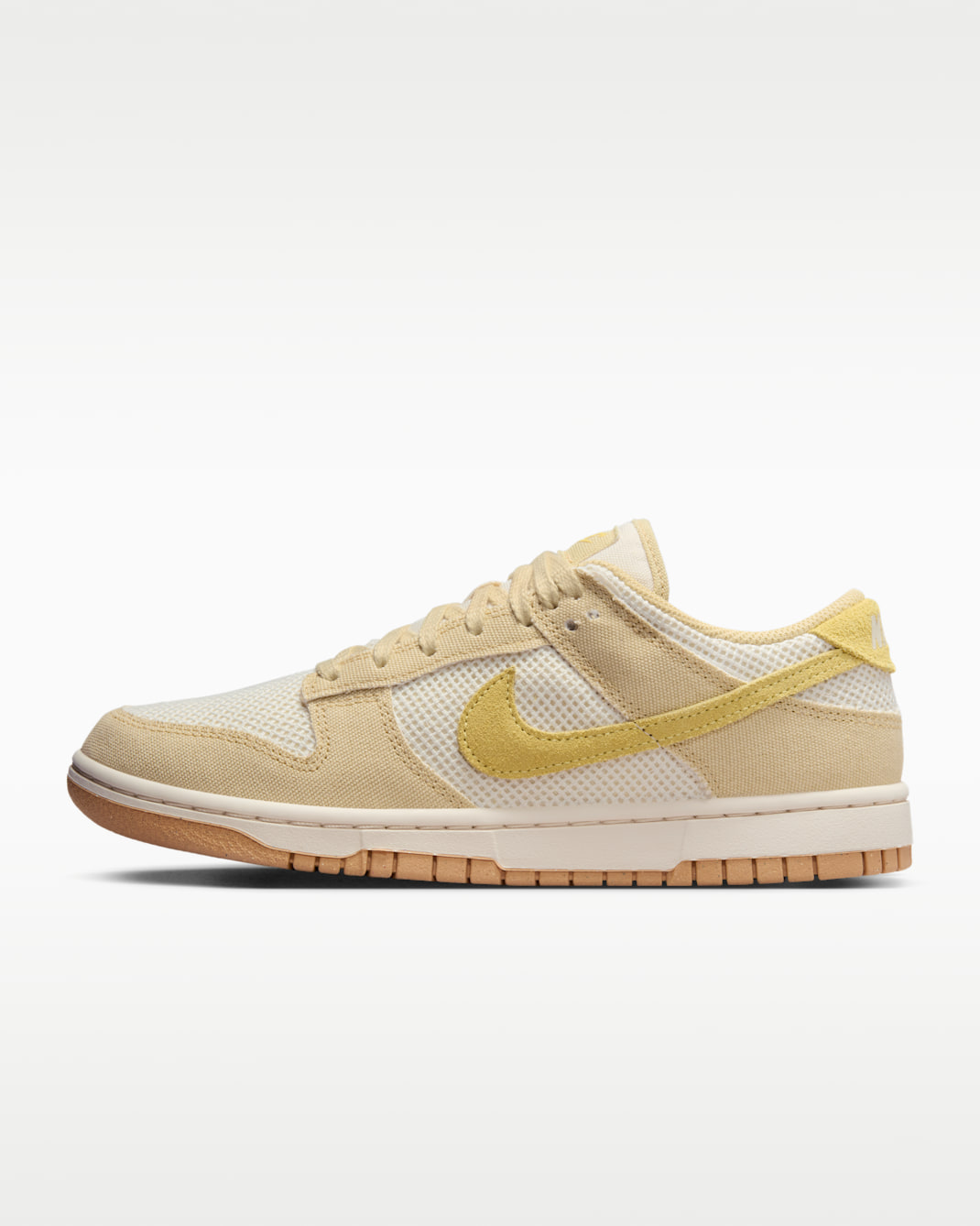 Nike Dunk Low Next Nature SE Women's Shoes - Team Gold/Pale Ivory/Gum Yellow/Soft Yellow