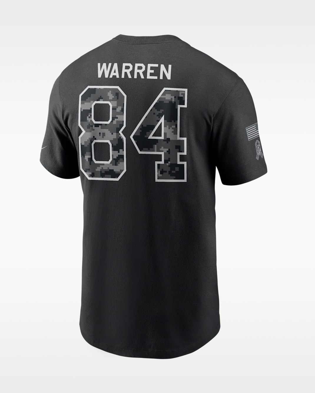 Tyler Warren Indianapolis Colts Salute to Service Men's Nike NFL T-Shirt