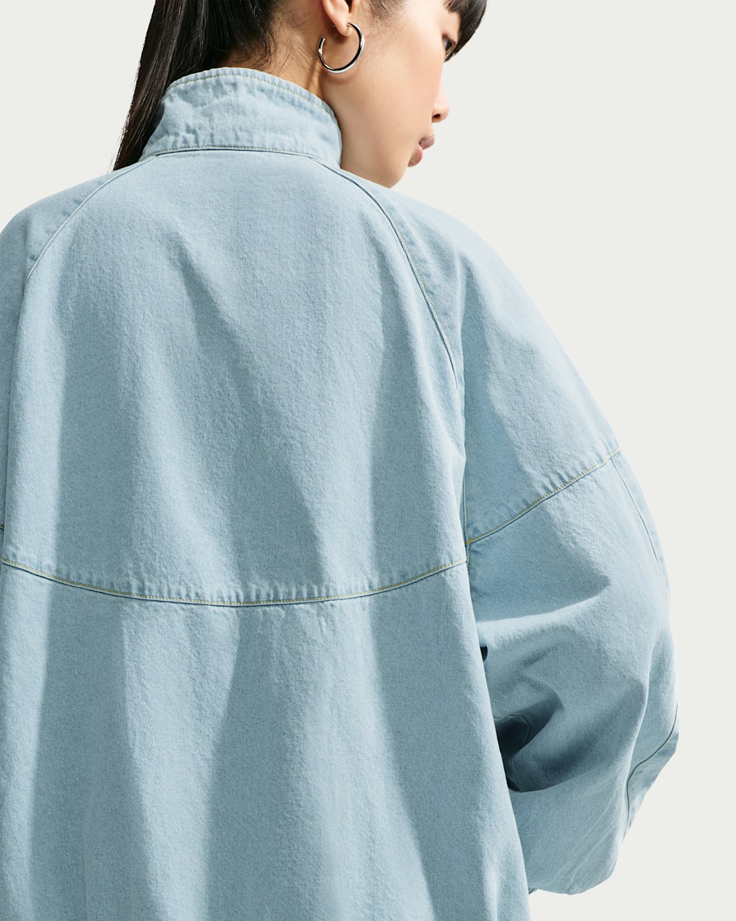 Nike Windrunner Women's Oversized Denim Jacket