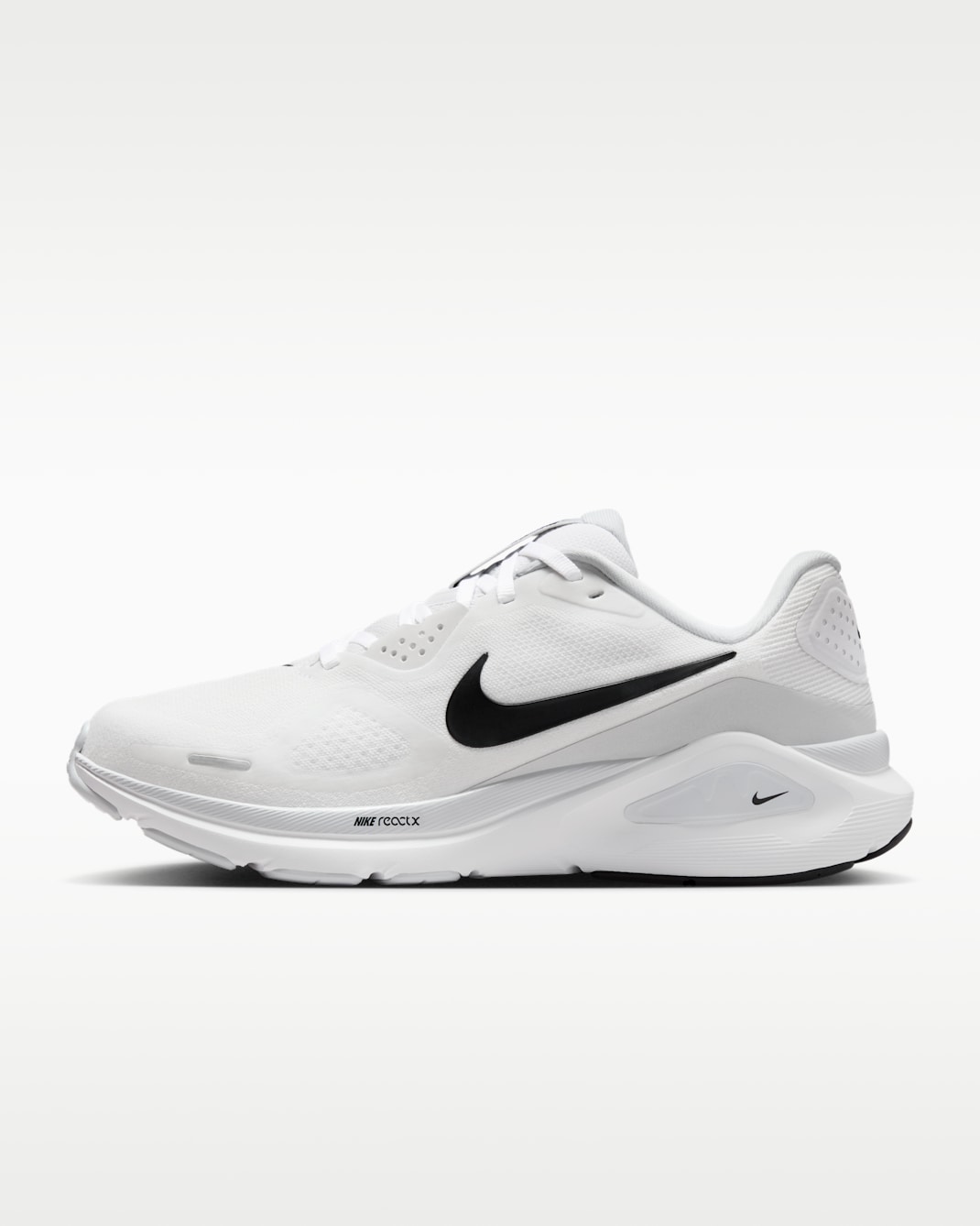 Nike Structure 26 Women's Road Running Shoes - White/Pure Platinum/Black