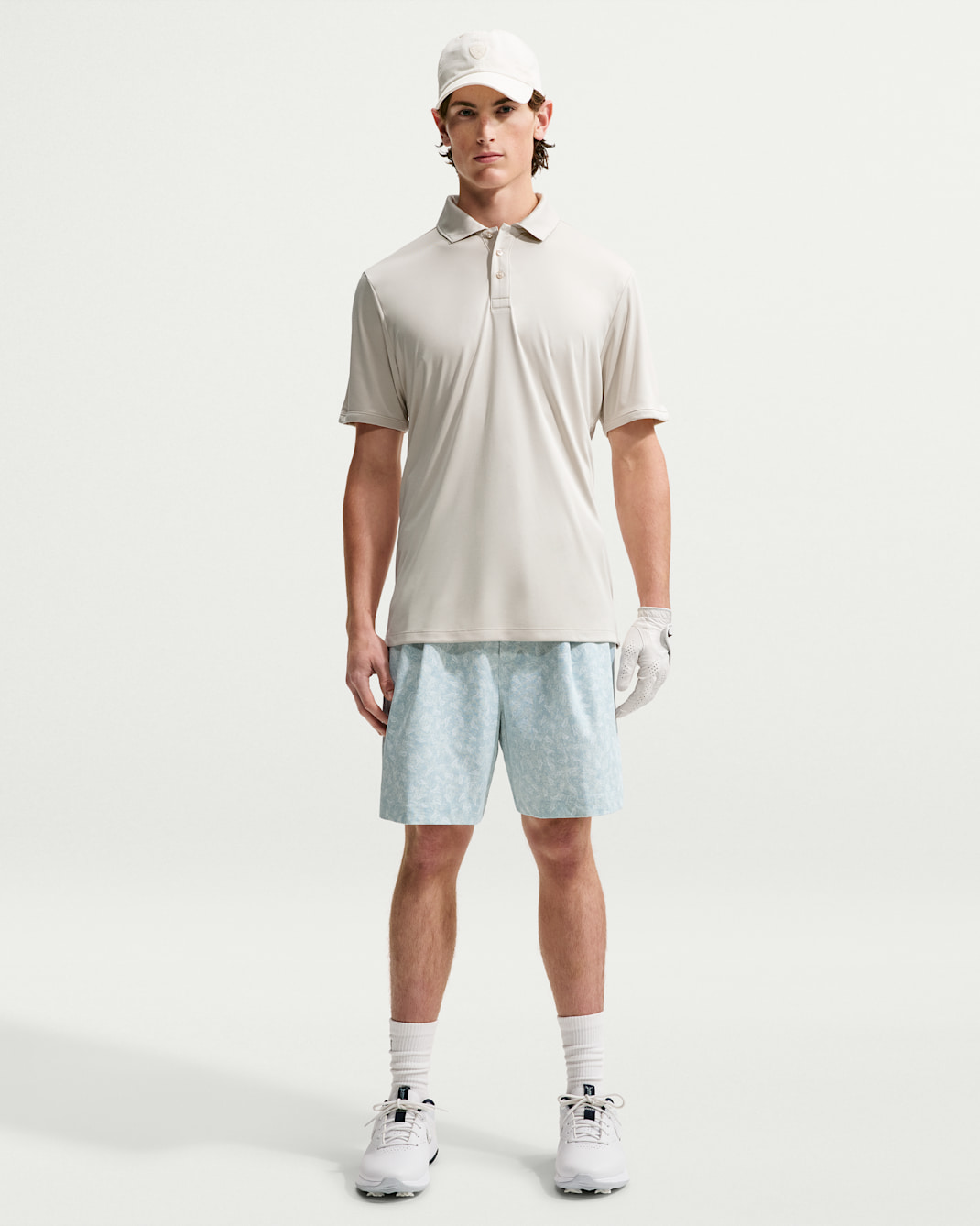 Nike Par Men's Dri-FIT Golf Shorts - White/Photon Dust/Spruce Aura/Spruce Aura