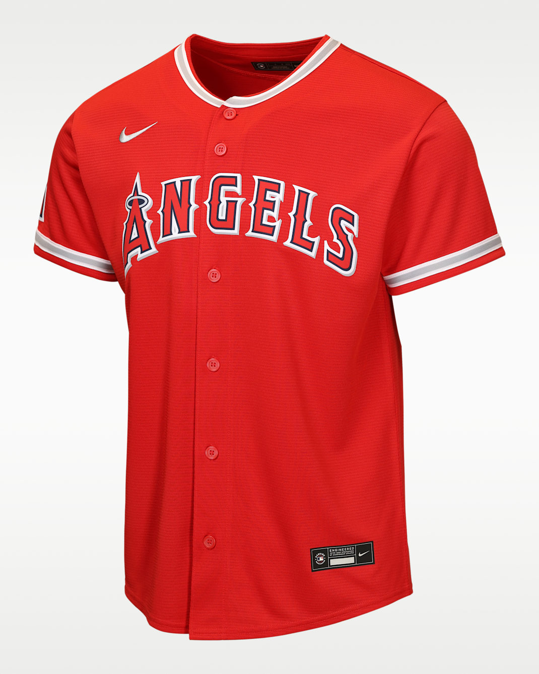Los Angeles Angels Big Kid's Nike MLB Stadium Jersey - Red