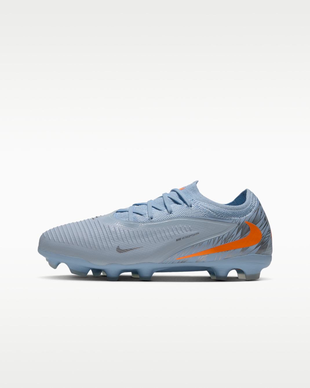 Chaussure de foot multi-surfaces à crampons Nike United Jr. Phantom 6 Low Pro pour ado - Multicolore/Noir