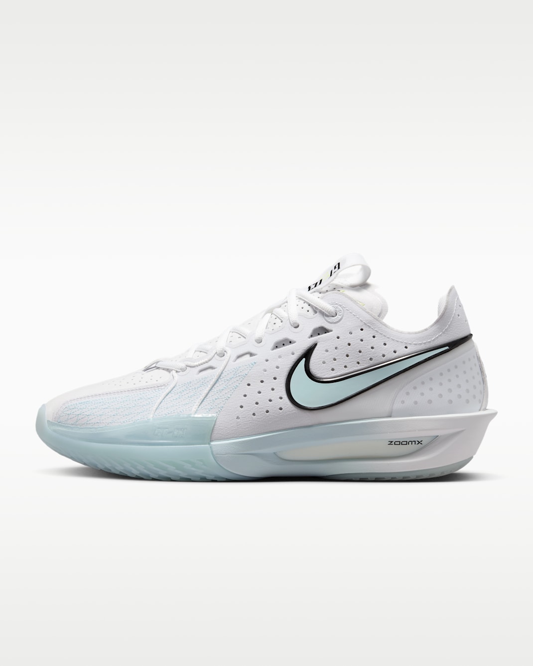 Nike G.T. Cut 3 EP 籃球鞋 - 白色/Metallic Silver/Light Lemon Twist/Glacier Blue