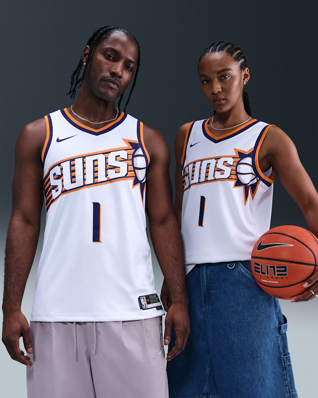 Maillot Nike Dri-FIT NBA Swingman Devin Booker Phoenix Suns 2023/24 Association Edition pour homme - Blanc