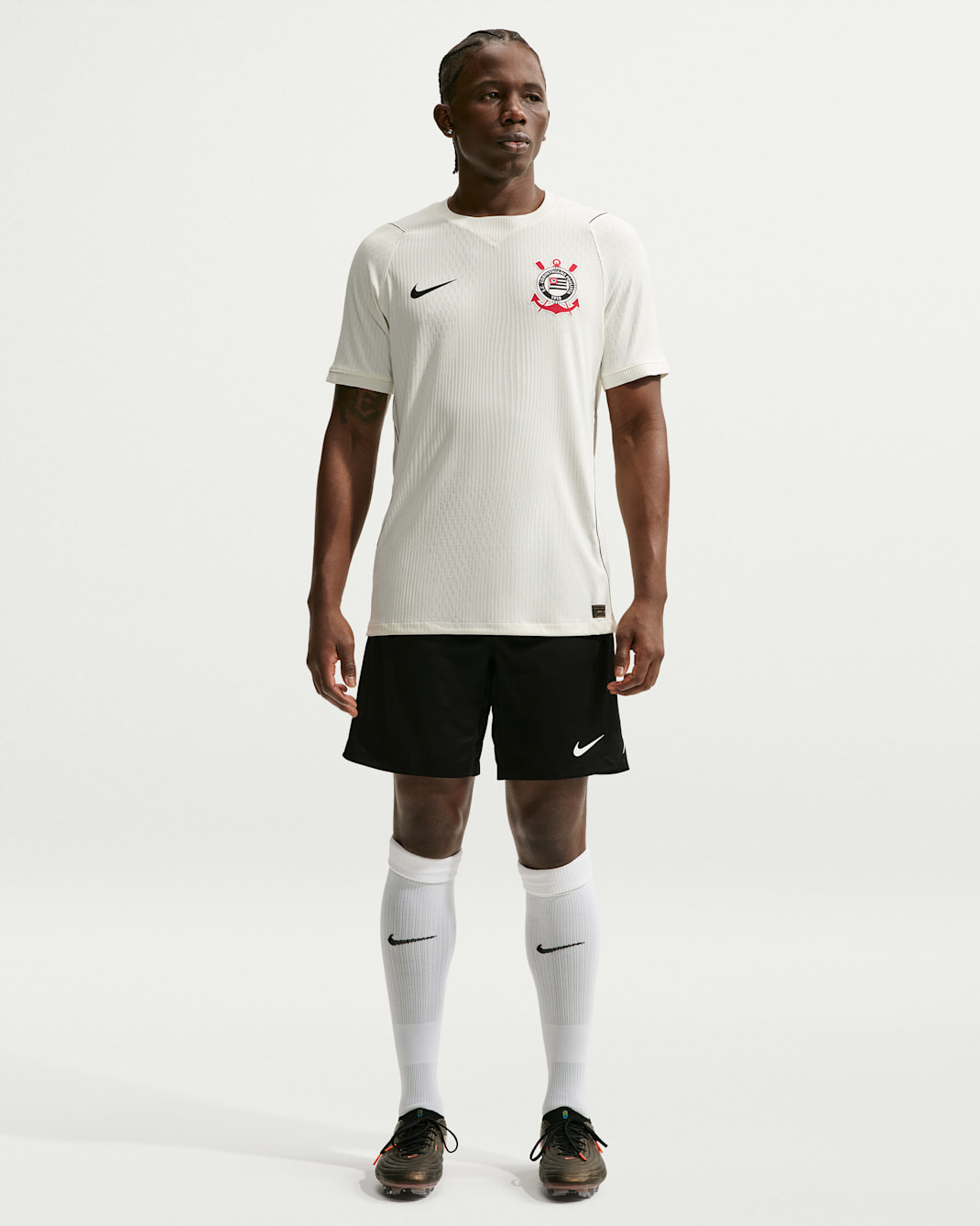 S.C. Corinthians 2026/27 Match Home Men's Nike Aero-FIT Soccer Authentic Jersey
