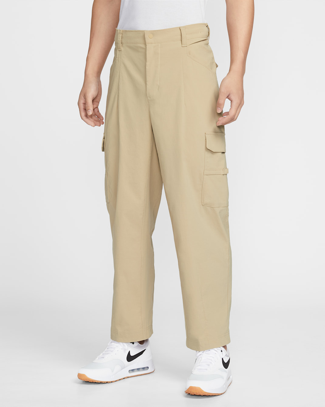 나이키 페어웨이 프레쉬 남성 드라이 핏 루즈 골프 팬츠 - 라임스톤/라임스톤/라임스톤