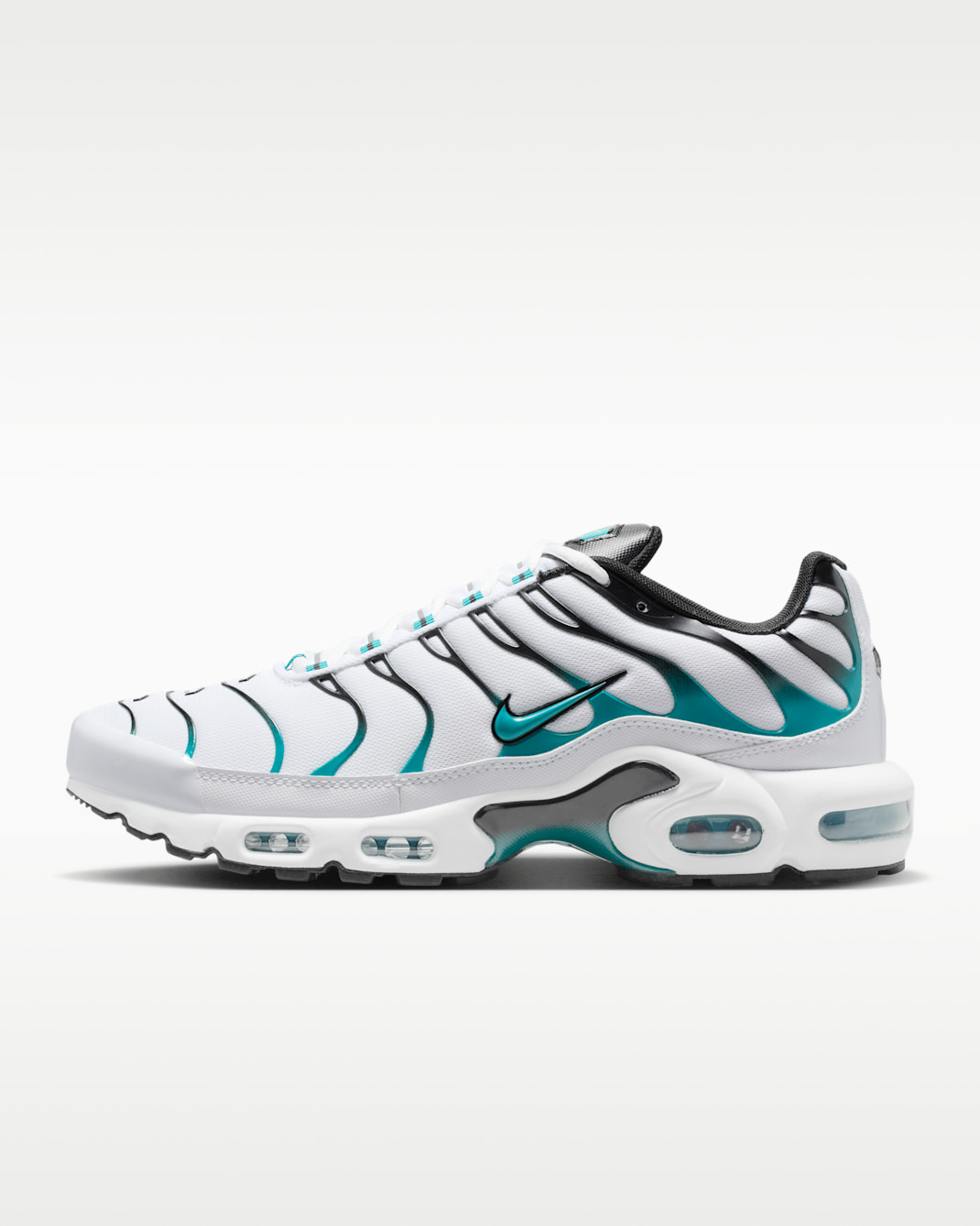 Nike Air Max Plus Men's Shoes - White/Reflect Silver/Turbo Green