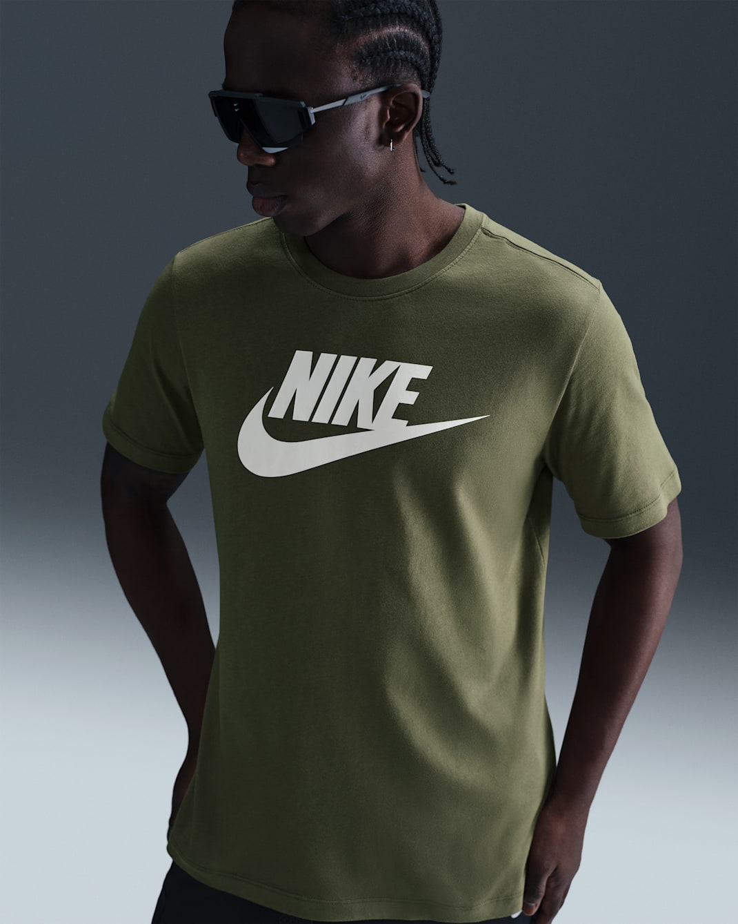 Playera para hombre Nike Sportswear - Oliva medio