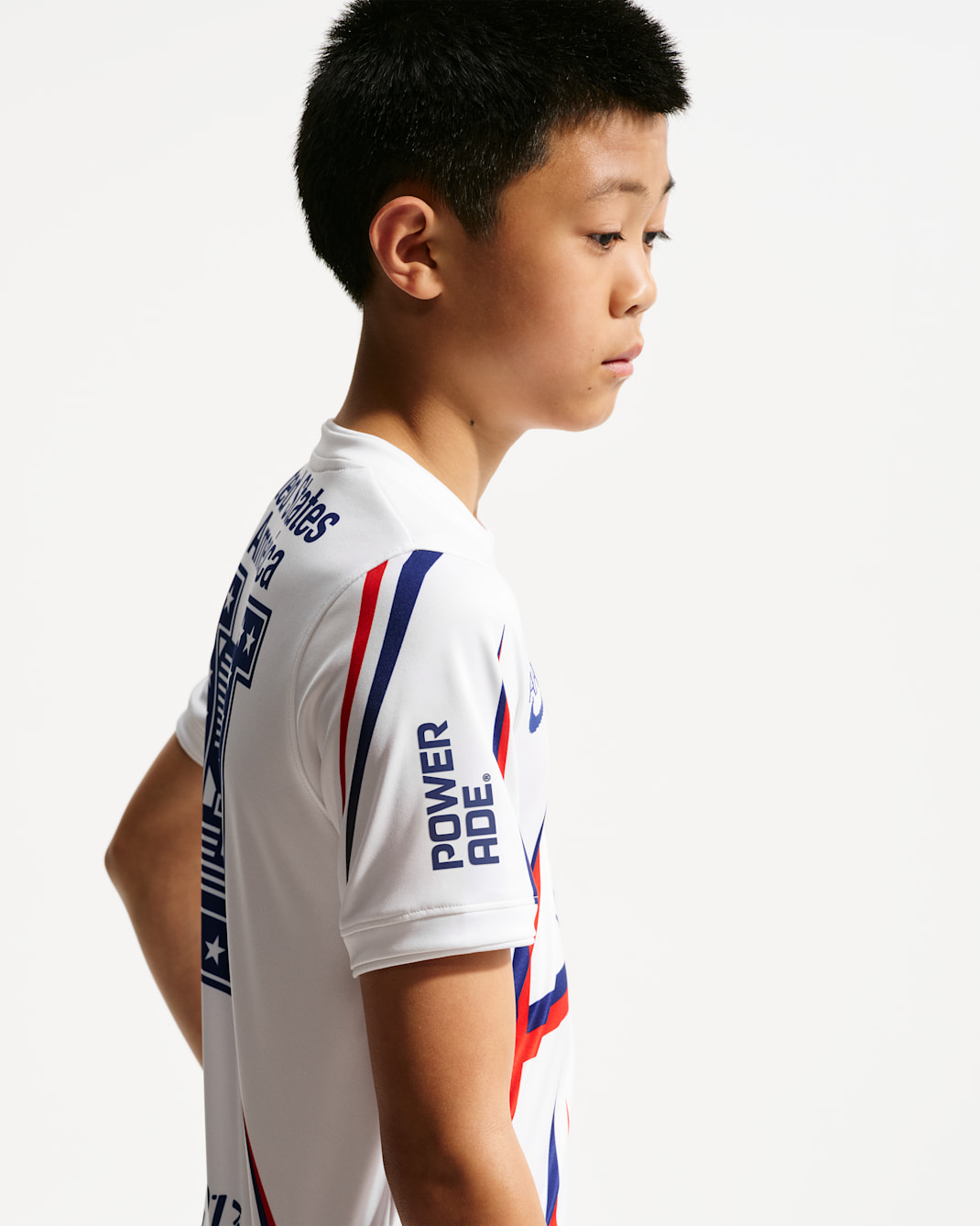 USA x V.A.A. Big Kids' Short-Sleeve Soccer Top