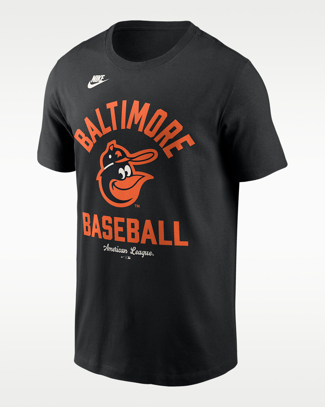 Baltimore Orioles Cooperstown Men's Nike MLB T-Shirt - Black