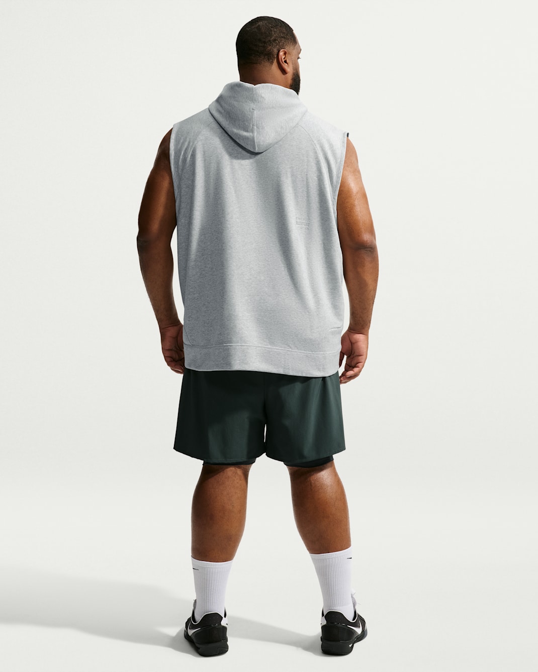 Nike N.A.C. Men's Dri-FIT Fleece Sleeveless Training Hoodie