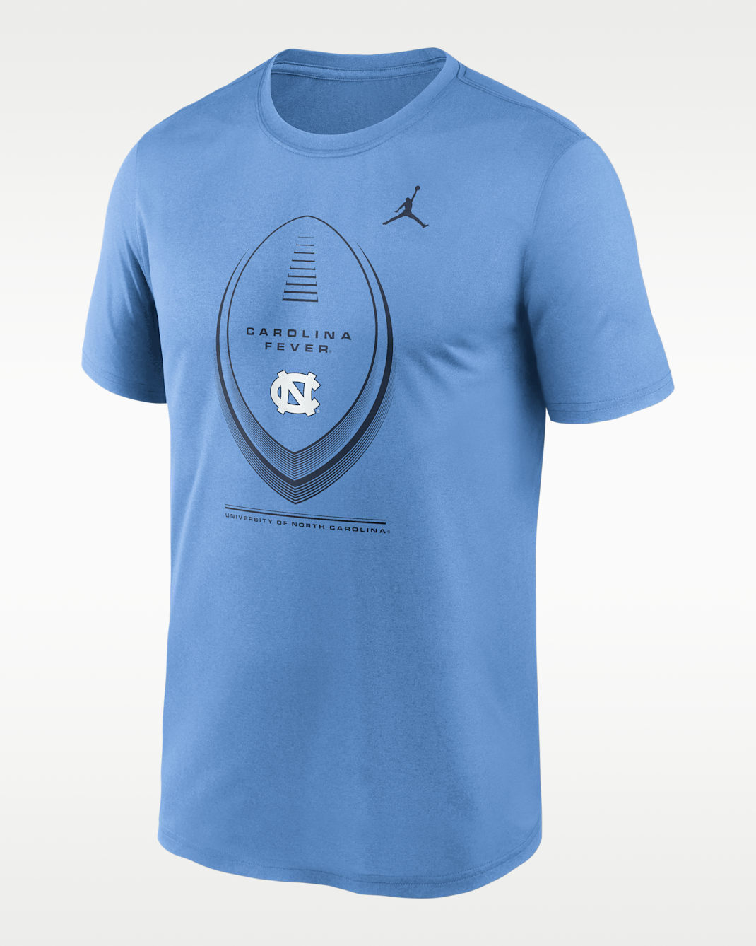 North Carolina Primetime Football Icon Legend Men's Nike Dri-FIT College T-Shirt - Light Blue