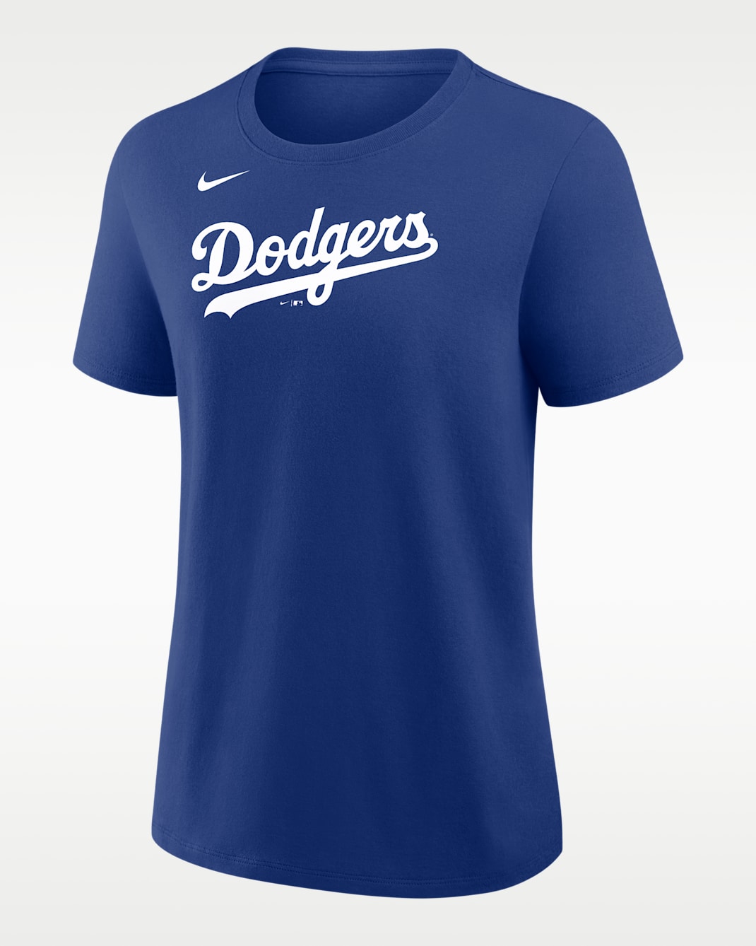 Los Angeles Dodgers Wordmark Women's Nike MLB T-Shirt - Rush Blue