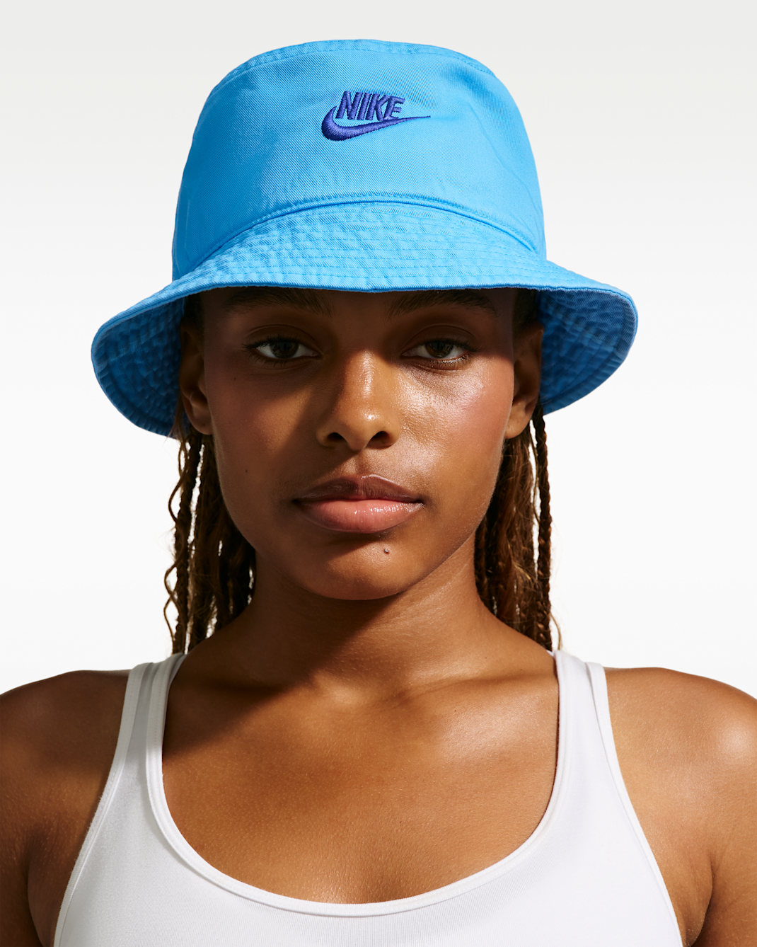 Nike Apex Futura Washed Bucket Hat - Football Blue/Old Royal