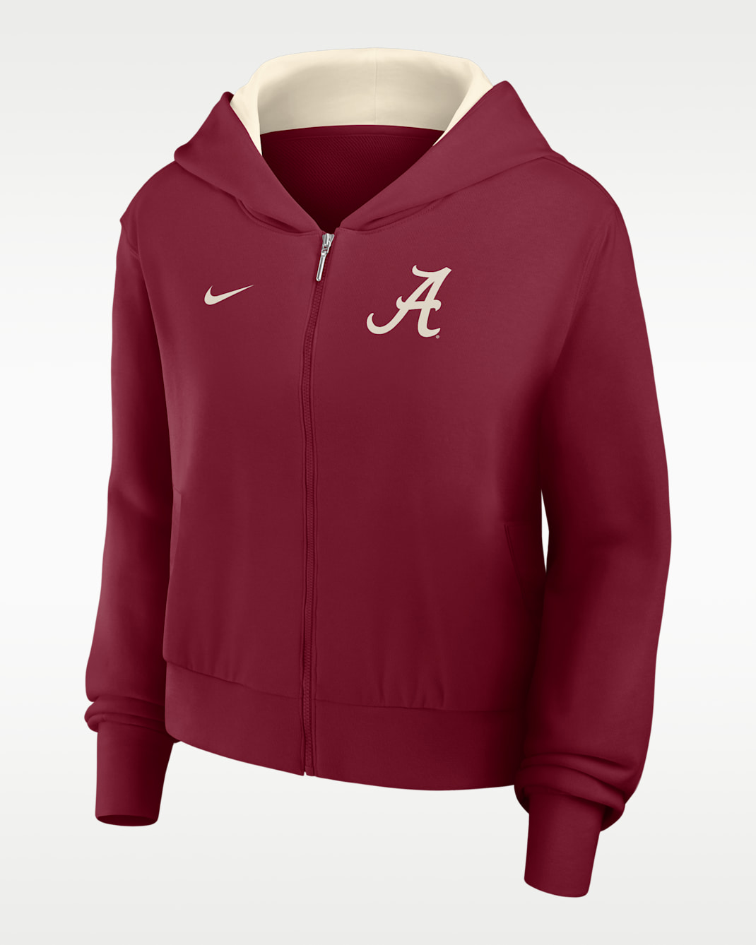 Alabama Mantra Women's Nike College Full-Zip Hoodie - Team Crimson