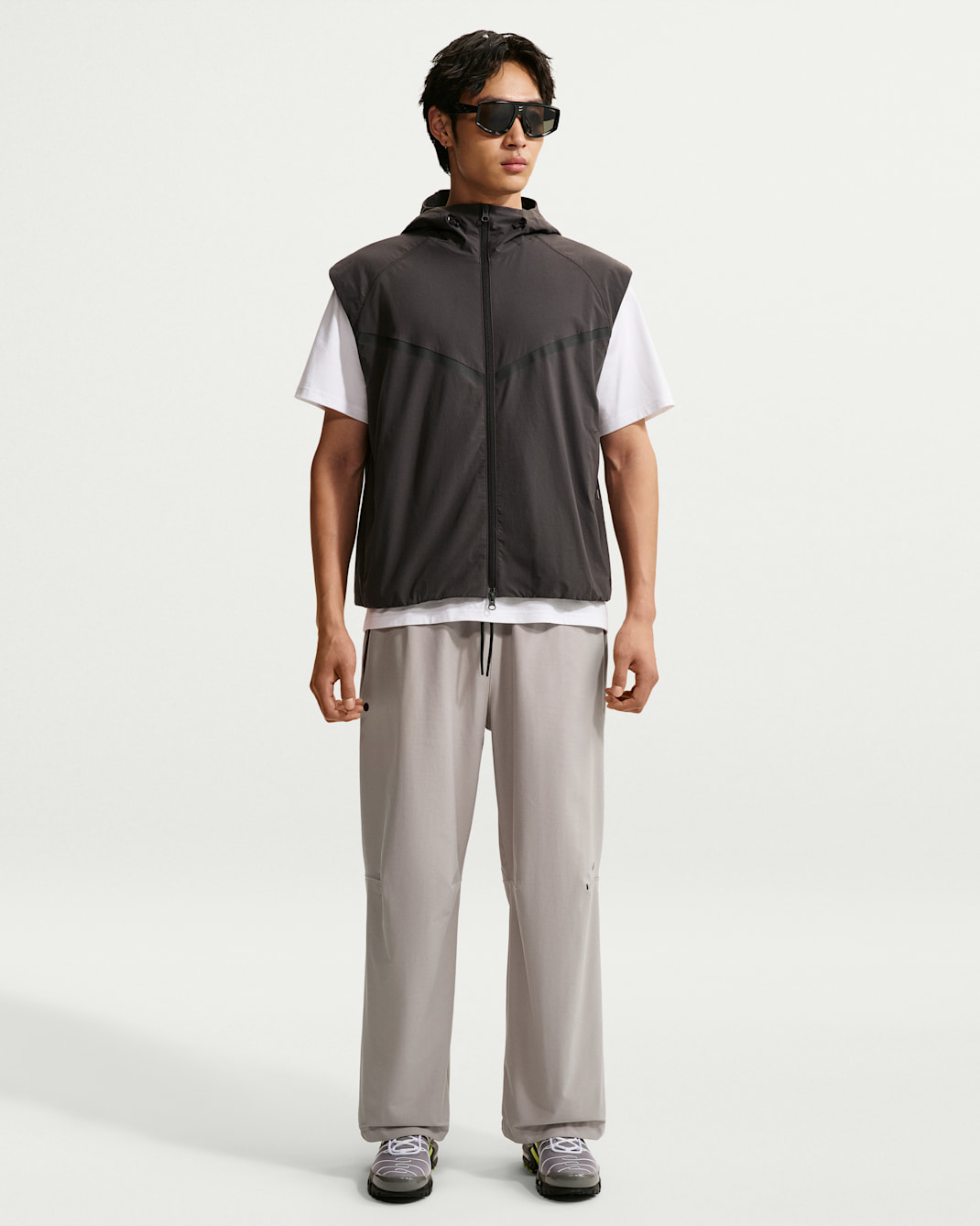 Nike Tech Men's Dri-FIT Shori Knit Pants - College Grey/Black