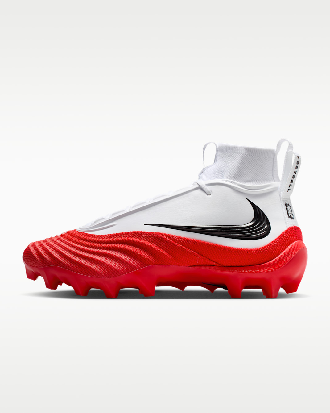 Nike Alpha Menace 5 Pro Men's Football Cleats - White/University Red