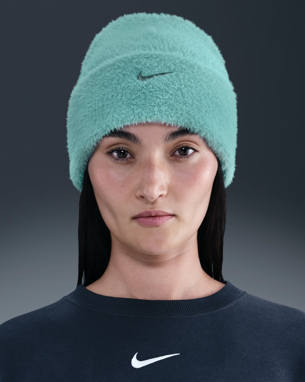 Nike Peak Cosy Beanie - Cannon/Clay Green