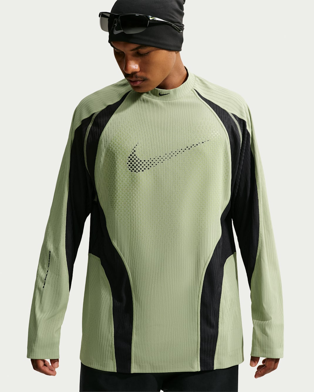 Nike Tech Men's Dri-FIT ADV Jersey - Dusty Olive/Black/Black