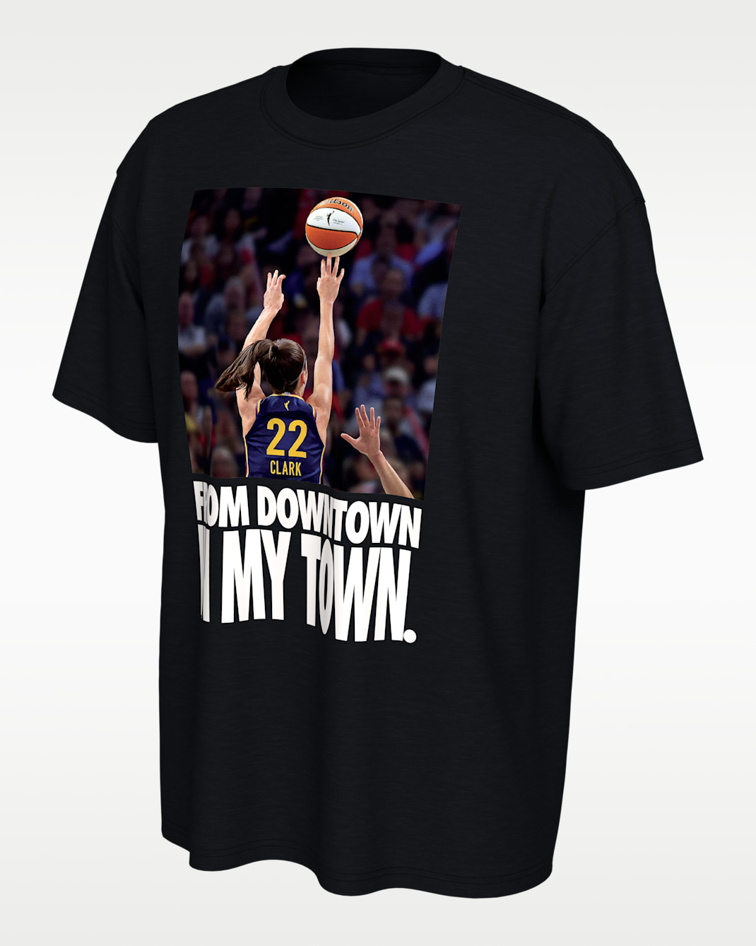 Playera Nike de la WNBA para mujer Caitlin Clark All-Star Weekend - Negro
