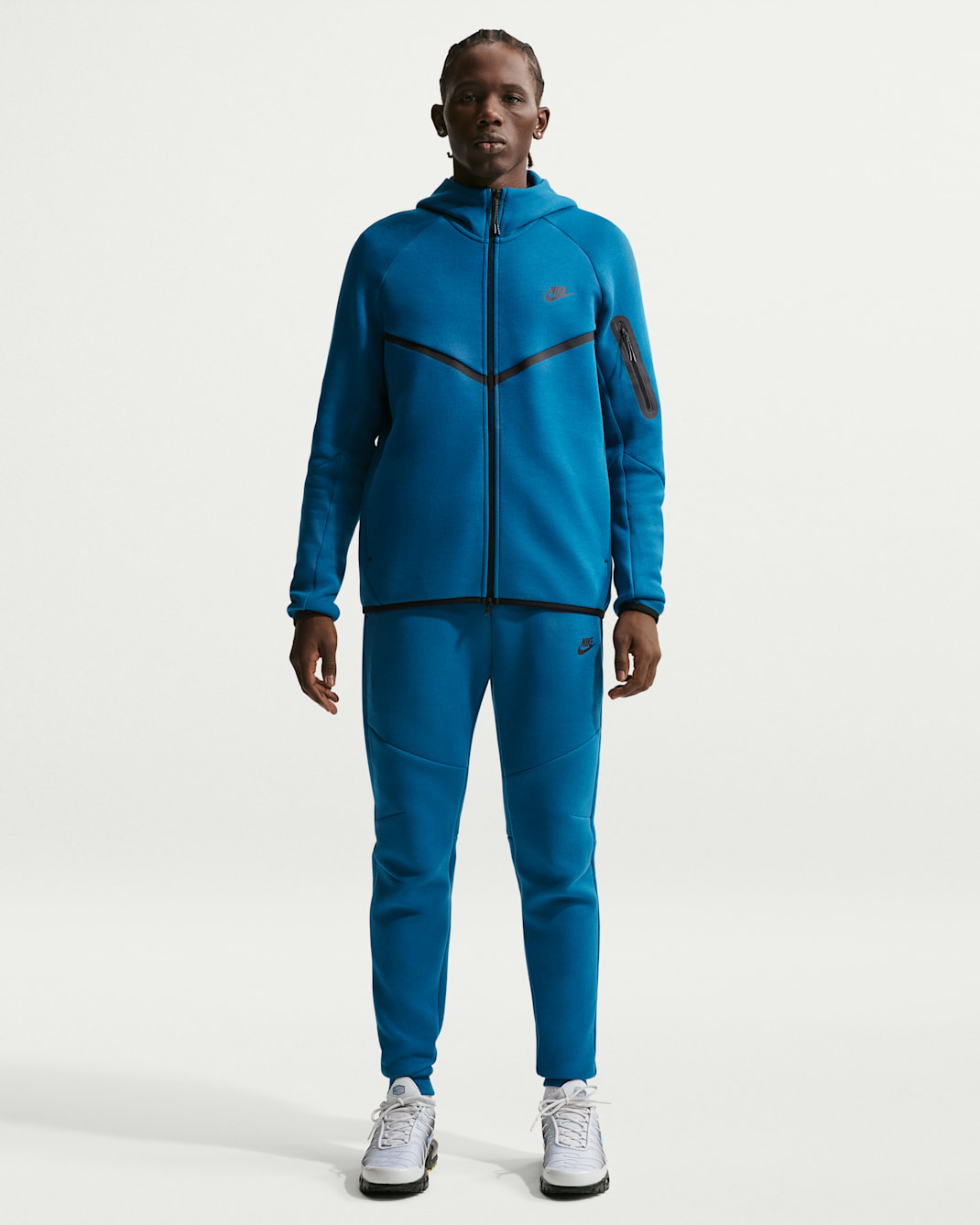 Nike Tech Pantalons jogger de teixit Fleece - Home - Court Blue/Negre