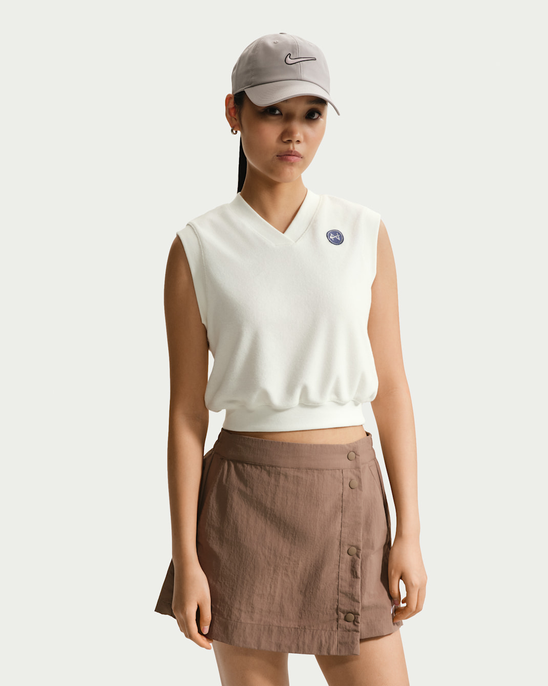 Nike スポーツウェア チル テリー ウィメンズ タンクトップ - セイル